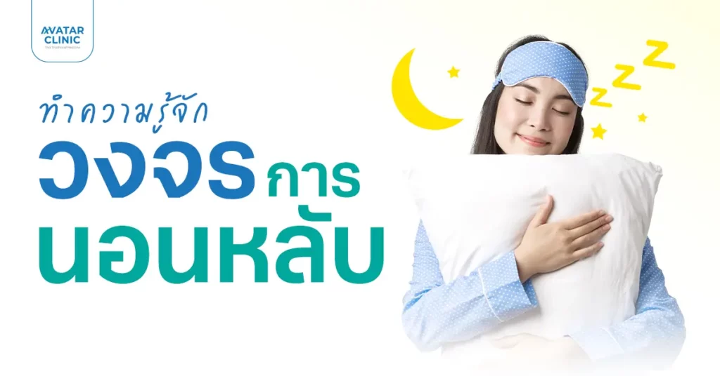 ทำความรู้จักวงจรการนอนหลับ